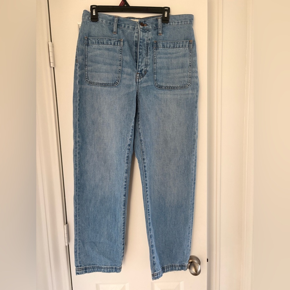Madewell Light Blue Straight Leg Women's Jeans
